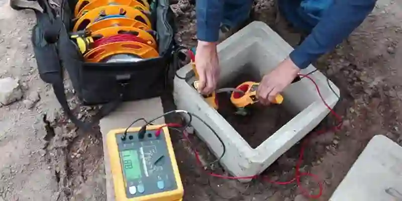 caja para pozo a tierra