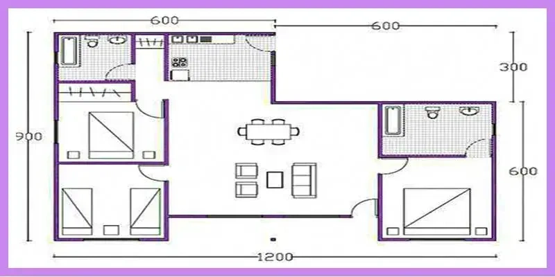 plano de una casa