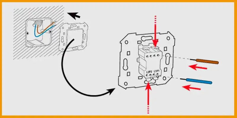 enchufe e interruptor como instalar