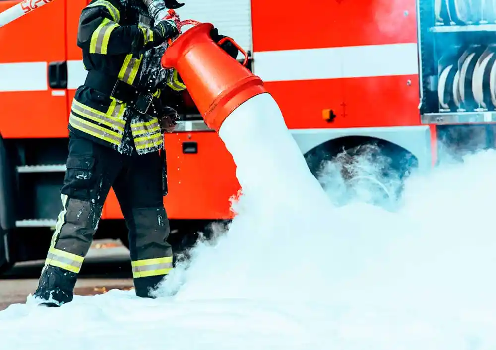 Espuma contra incendios