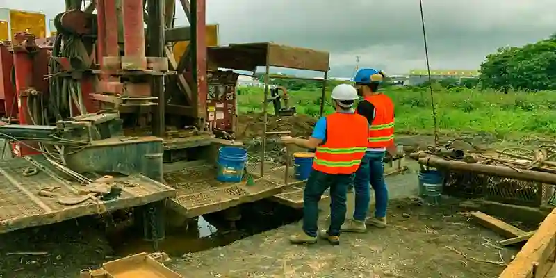 planificación de un pozo a tierra