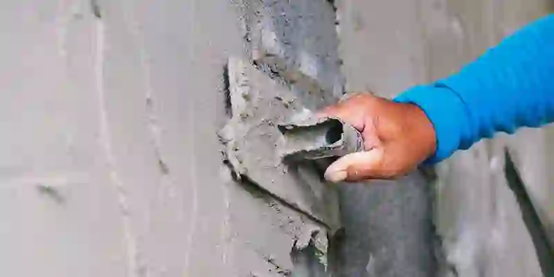 reparacion de pared dañada 