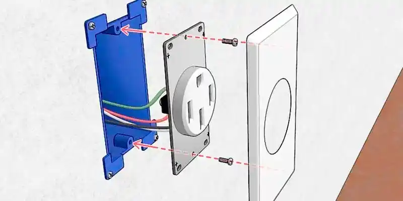 como instalar un tomacorrientes de 220v