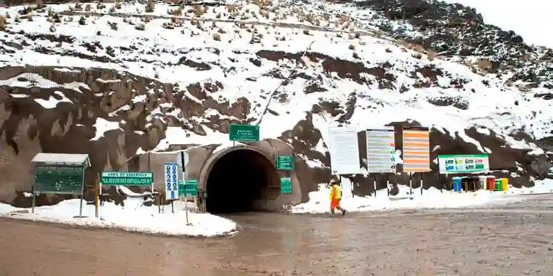 Entrada mina Ayacucho