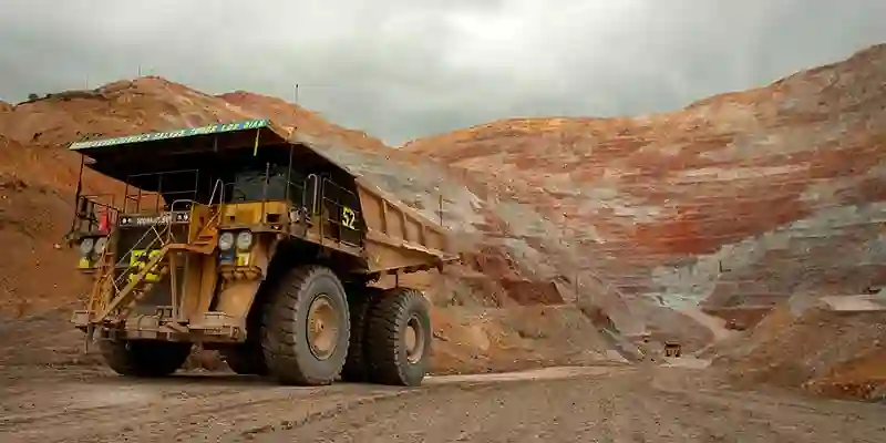 camion de mineria mina huaraz