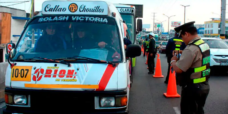 Transporte terrestre en peru