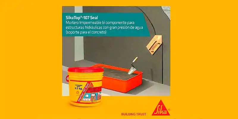 Sika para impermeabilizar cisternas
