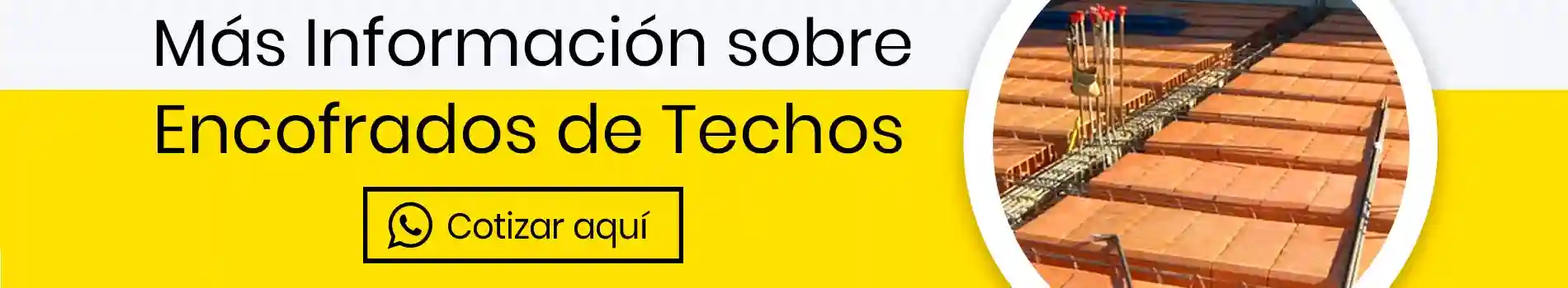 encofrado de techos