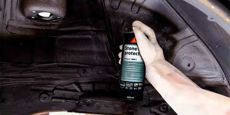 Sika undercoating para automóviles
