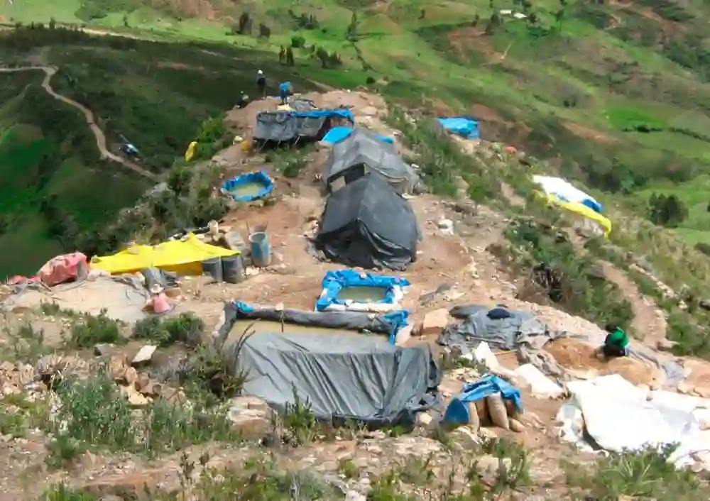 instalacion en una mina la libertad