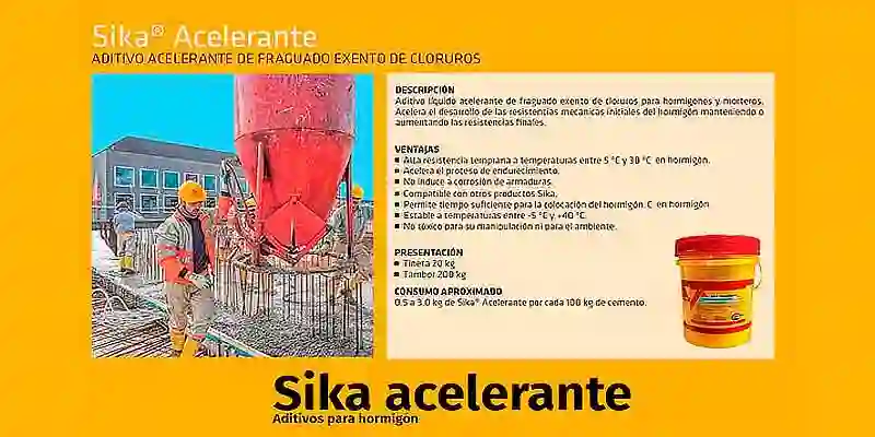 sika acelerante 