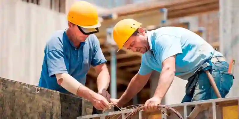 tipos de materiales usados por obreros