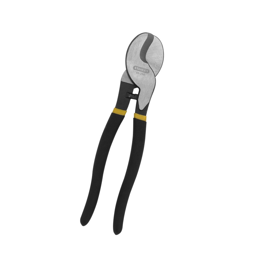 alicate cortacable con mango negro de 9-1/2" 84-258