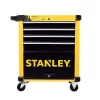 Caja Metálica Rodante de 4 Gavetas y Una Puerta STST74305