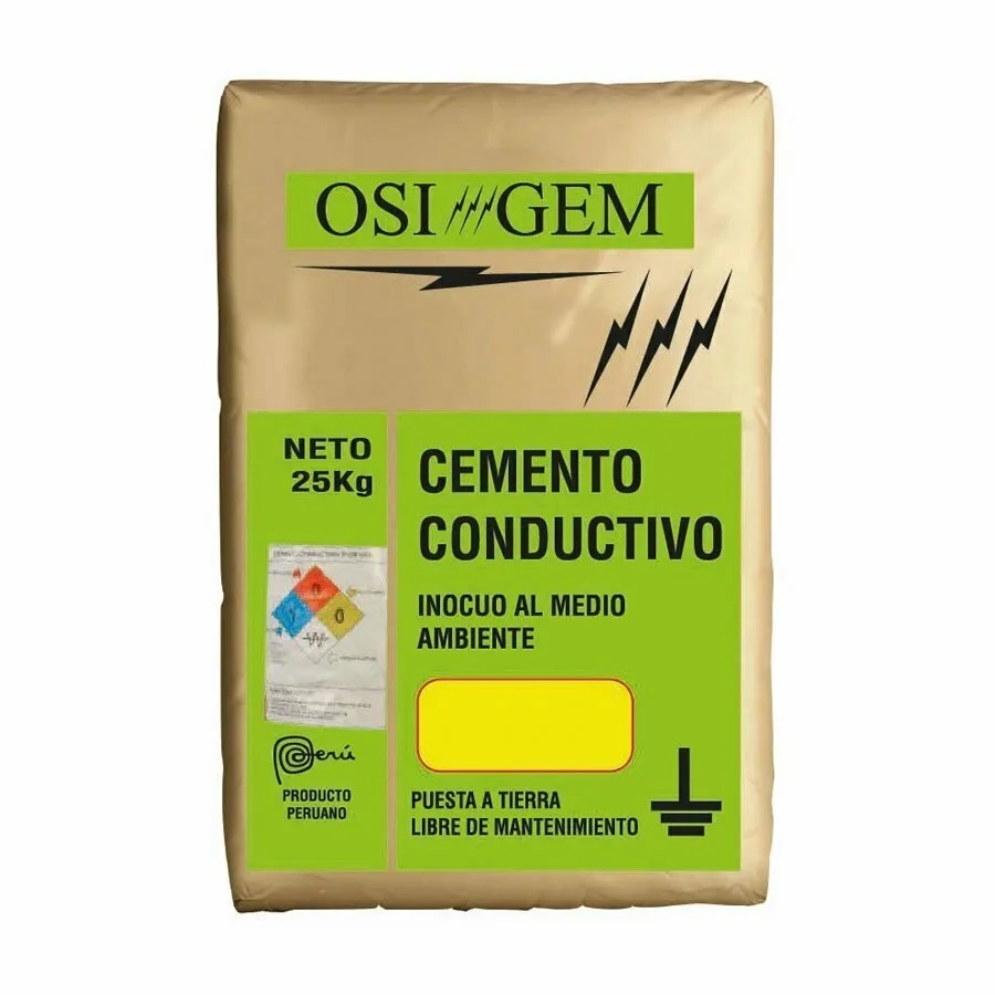 cemento conductivo de 25 kg