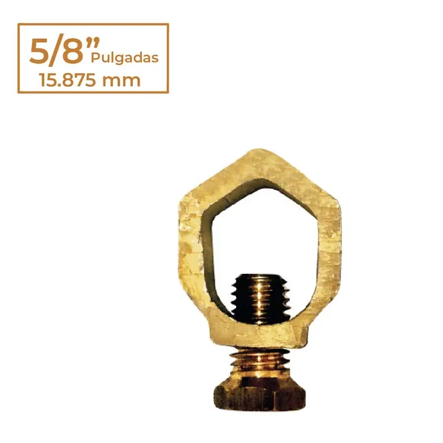 conector de bronce 5/8