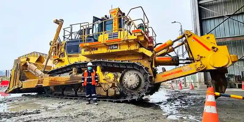 Equipo de proteccion para usar excavadora