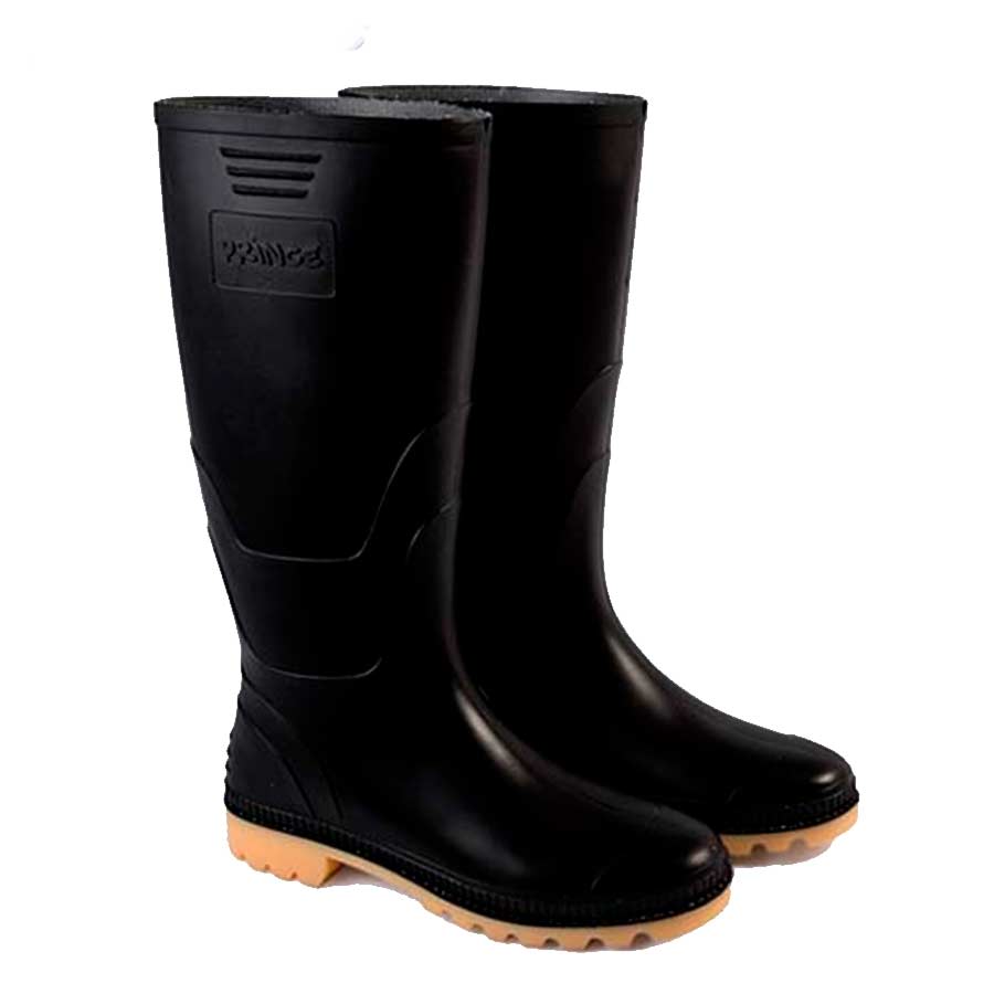 Bota de pvc negra