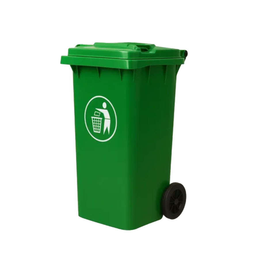 Tacho con ruedas de 360 Lt