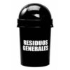 Tacho Ecologico con Tapa 60 LT - Imagen 3