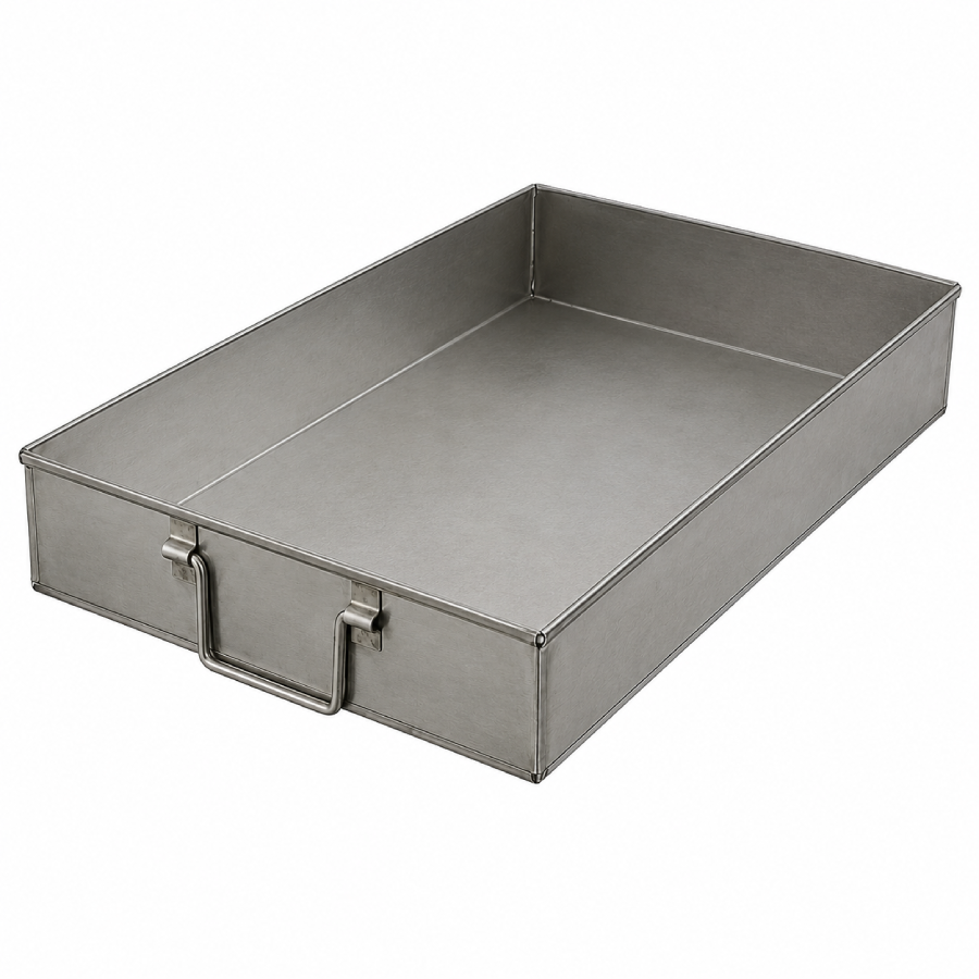 Bandeja de metal Aluzinc