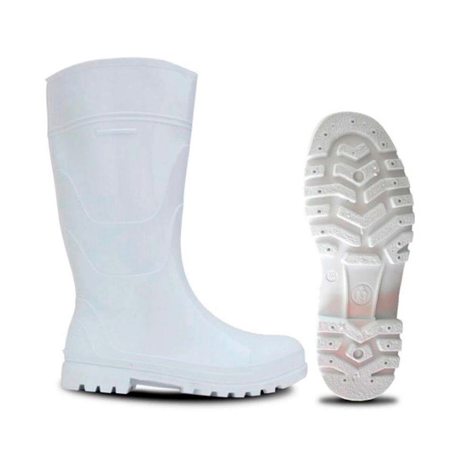 Bota de pvc blanco