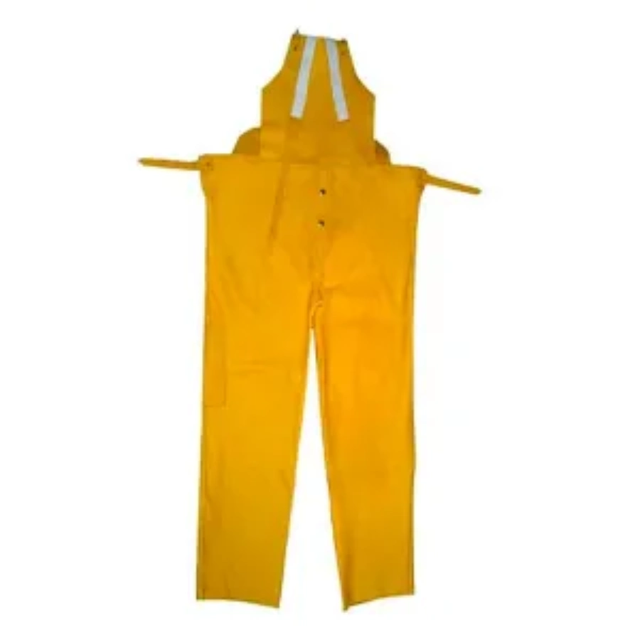 Pantalón de cuero amarillo