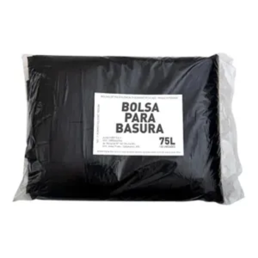 bolsa de basura negra