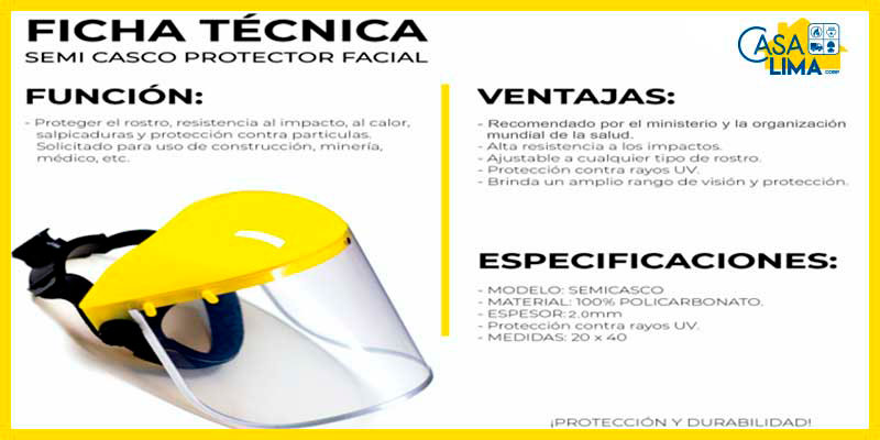 Ficha Técnica Semi Casco Casa Lima Ficha Técnica Semi Casco Casa Lima