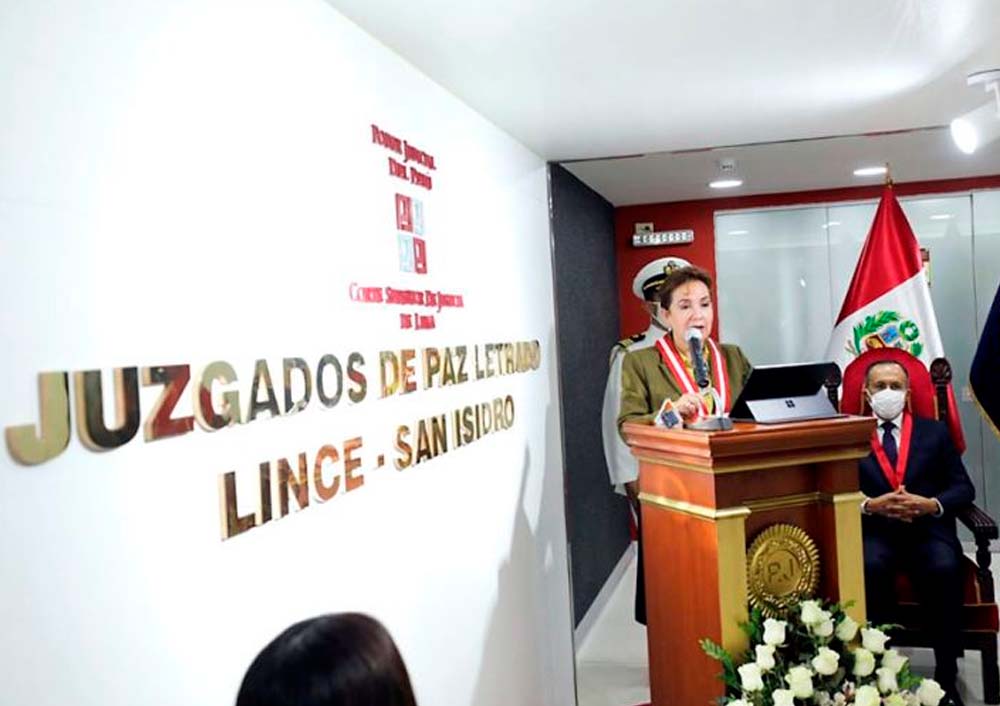 Juzgado de Paz Letrado Portada Casa Lima