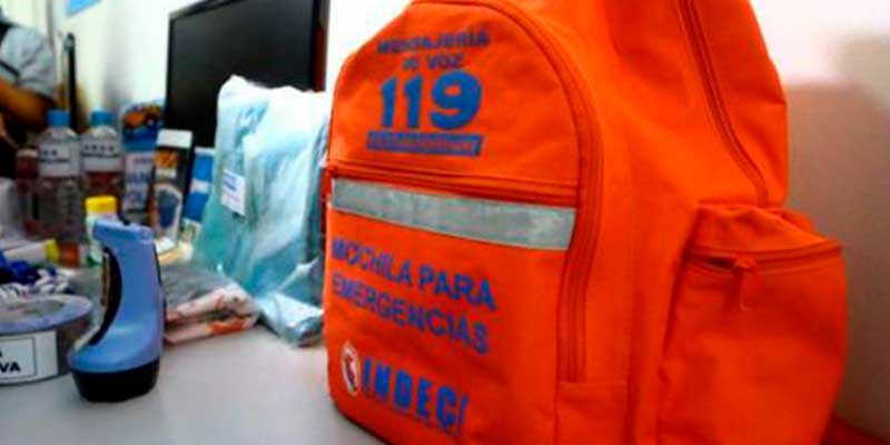 Mochila de Emergencia Indeci Inversiones Perú Casa Lima Mochila de Emergencia Indeci Inversiones Perú Casa Lima