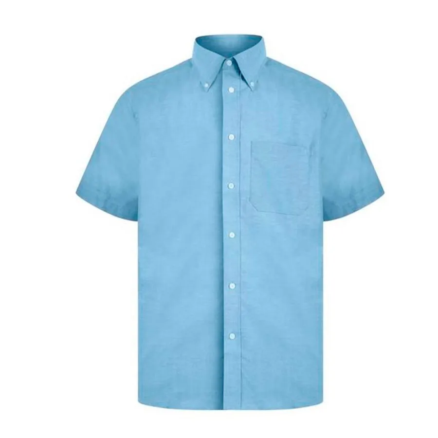 Camisa oxford color celeste