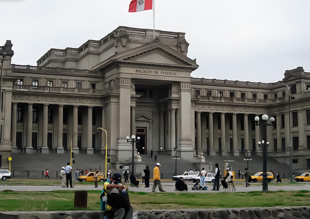 Corte Suprema de Justicia Portada Casa Lima