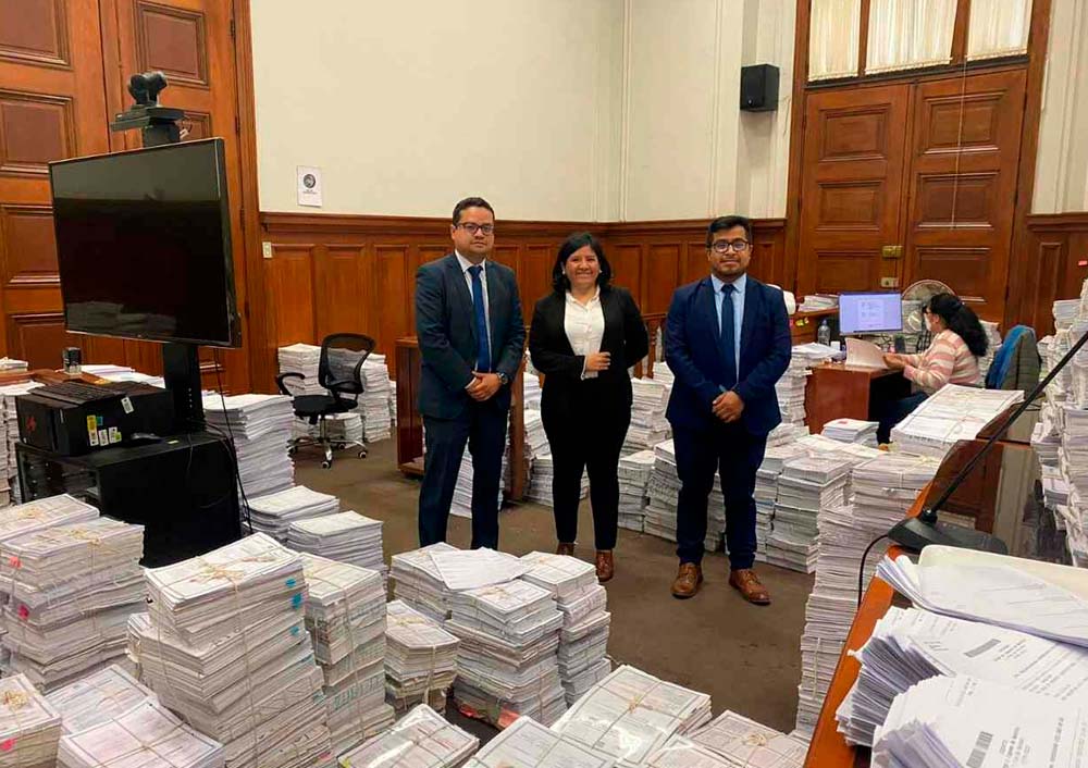 Expediente Judicial Penal Portada Casa Lima