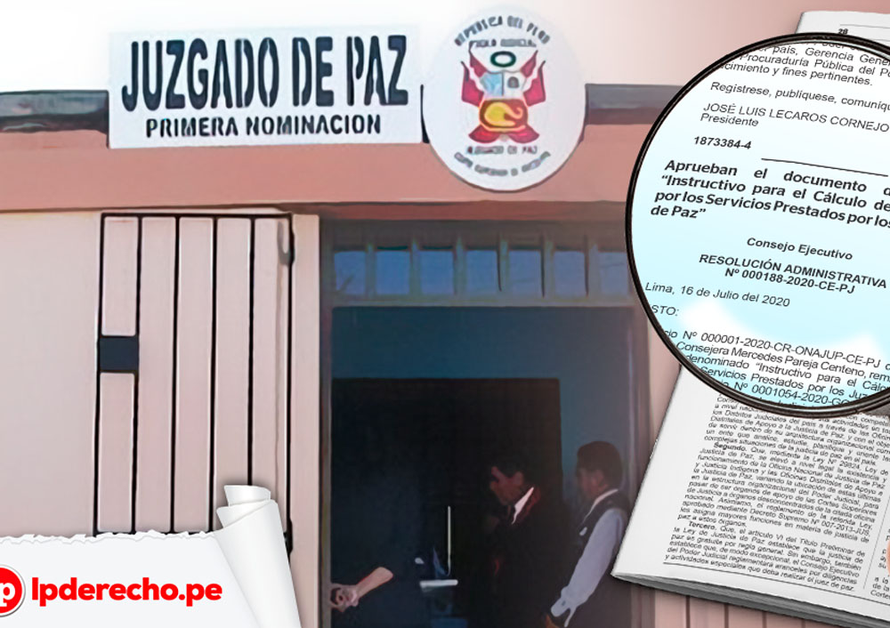 Juzgado de Paz Expedientes Portada Casa Lima