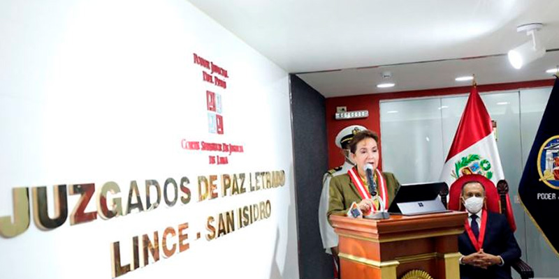 Mujer Juzgado de Paz Casa Lima Mujer Juzgado de Paz Casa Lima