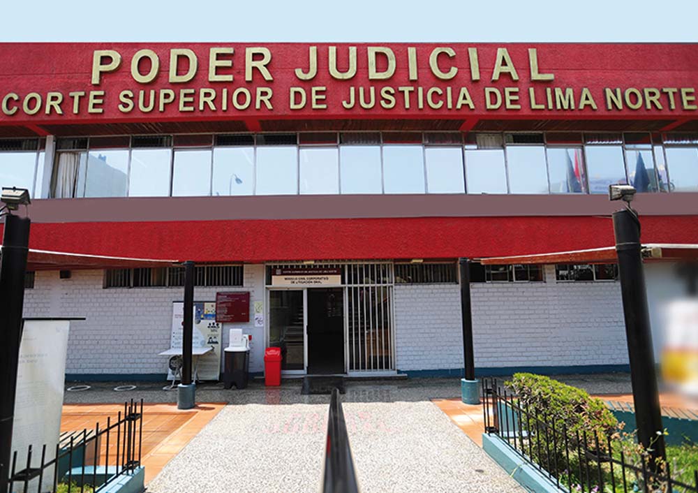 Poder Judicial Lima Norte Portada Casa Lima