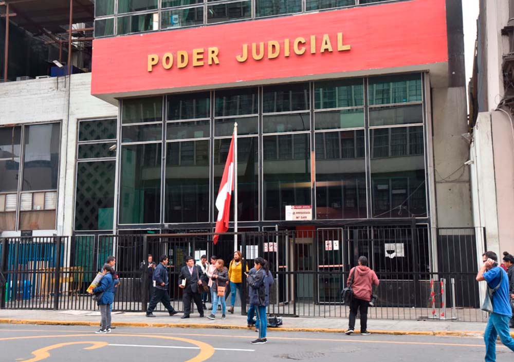 Poder Judicial Personas Portada Casa Lima