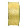 Caja de Cintas Navideñas 6.3 cm x 50 Amarillo  - Imagen 2