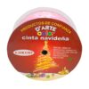 Caja de Cintas Navideñas 6.3 cm x 50 Rosado  - Imagen 3