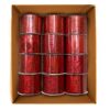 Caja de Cintas de Organza Surtido con Brillo 6.5 x 10 Rojo  - Imagen 3