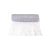 Malla Brillosa Decorativo 25 x 10 Plateado 