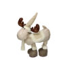 Muñeco Navideño Reno 4 Patas Beige - Imagen 2