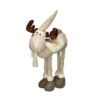 Muñeco Navideño Reno 4 Patas Beige