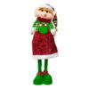 Muñeco Patilargo Navideño Duende Mujer con Cascabel  - Imagen 2