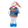 Muñeco Patilargo Navideño Escoces Falda Nieve  - Imagen 3