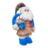 Muñeco Patilargo Navideño Turquesa Papá Noel  - Imagen 3