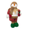 Muñeco Patilargo Nieve Granjero Hombre 