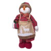 Muñeco Patilargo Nieve Granjero Mujer 