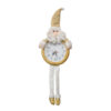 Reloj Navideño Dorado Santa - Imagen 2
